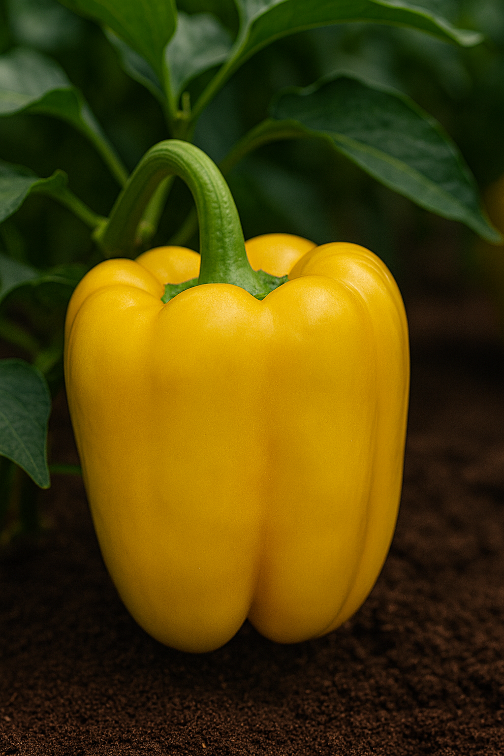 Yellow Beauty F1 Hybrid Pepper for Polyhouse